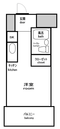部屋間取り図