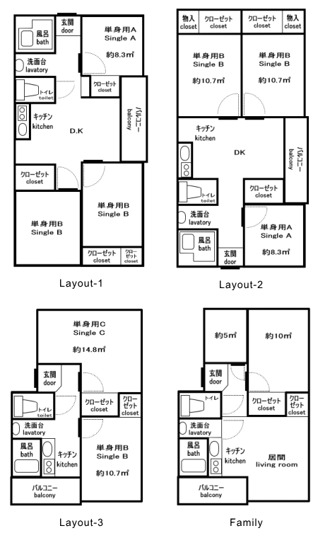 部屋間取り図