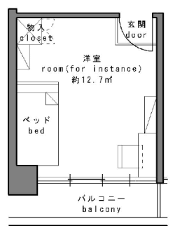 部屋間取り図